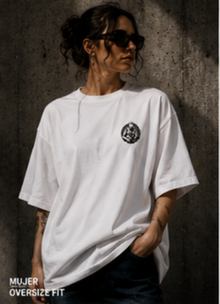 Mujer Oversize, frente